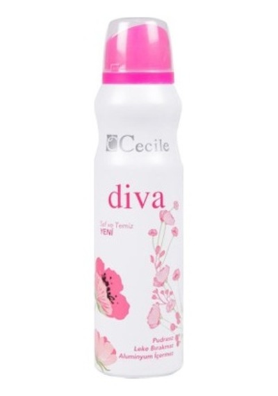 Cecile Diva Kadın Sprey Deodorant 150 ML