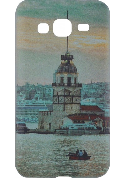 Chtech Samsung Galaxy J300 J3 Uyumlu Desenli Seri Arka Koruma