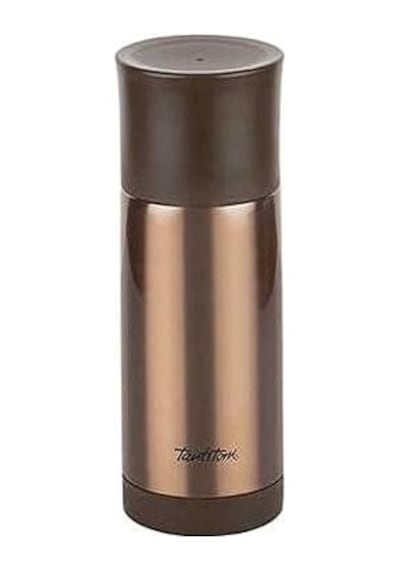 Bronz Paslanmaz Çelik Termos 330ml Açık Beyaz