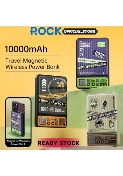 10.000 Mah 20 W Magsafe Powerbank Road Siyah