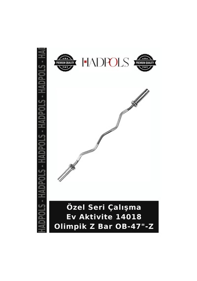 Özel Seri Çalışma Ev Aktivite 14018 Olimpik Z Bar Ob-47"-z