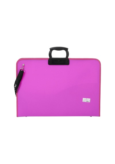 Proje Çantası, Pembe Tek Renk