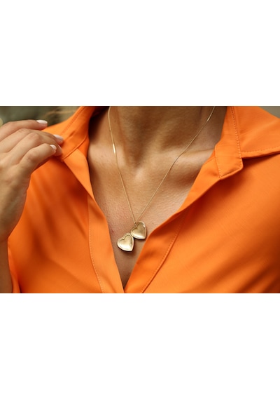Reis Kuyumculuk T9977 Heart Locket Altın Kolye