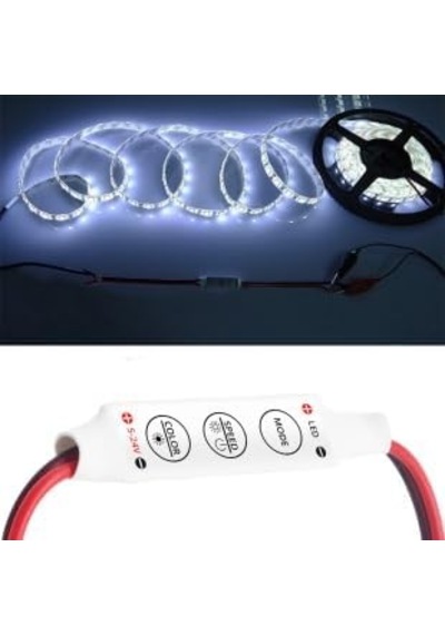 Hafızalı Çok Fonksiyonlu Şerit Led Dimmer Kontrol Devresi Modül 12v 24v 5 Diğer