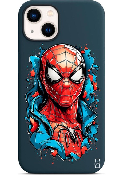 Apple Uyumlu iPhone 14 Lansman Kılıf Spider Splash