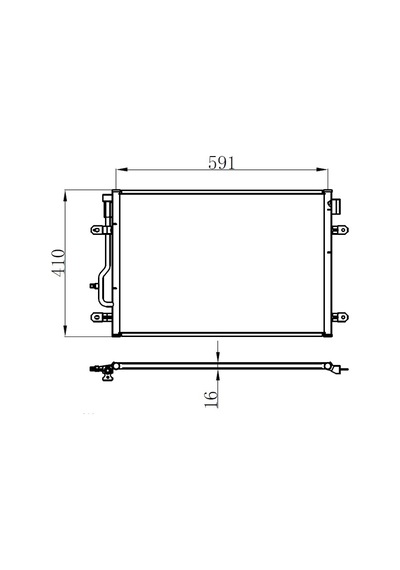 Oris Klima Kondenseri A4 1.6i-1.8t-1.9tdi-2.0i 03-05 605x401x16 Oto.-mek. Orıs Cau040016 8e0260401d-8e0260403d