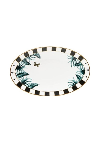 Porland Palms Serisi 24cm Oval Kayık Tabak