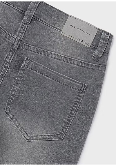 United Colors Of Benetton Benetton Mayoral Gri Erkek Çocuk Slim Fit Kot Pantolon 00516 Gri
