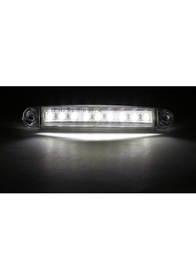 10 Adet 9 Ledli Parmak Lamba Beyaz Parmak Led Yan Lamba Beyaz Etek Lamba