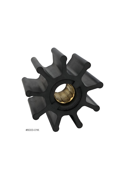 8000k Jmp Impeller Kit Jabsco 836-0001, Johnson 09-1029b