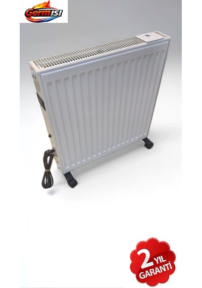 Germısı Hybrit İnverter Akıllı Elektrikli Petek Radyatör 60x60cm 750watt Tekerlikli 60cm X60cm