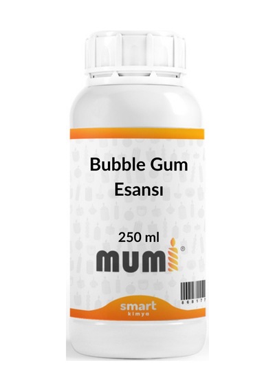 Bubble Gum Mum Esansı 250 Ml Şeffaf