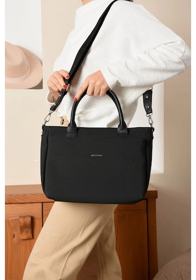 Just Polo Kadın Yeni Sezon El Ve Omuz Çantası Siyah