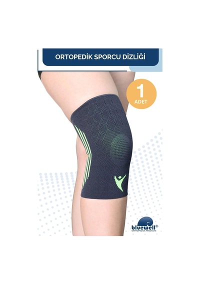 Ortopedik Sporcu Dizliği Elastik, Çift Taraflı, Medikal Destekli, Voleybol, Fitness, Basketbol, Unisex Dizlik 2x Genel