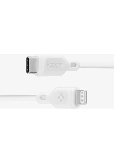 Spigen Essential Usb-c To Lightning 1 Metre Hızlı Şarj/data Kablosu Mfı Lisanslı C10cl White