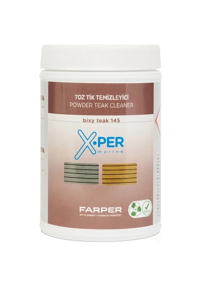 X-per Marine - Toz Tik Temizleyici Bixy Teak Cleaner 145 1 Kg : %100 Saf Organik Güçle Tiklerinizde Doğal Ve Kusursuz Yenilenme