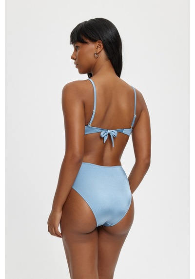 Louren Kadın Straplez Boncuk Detaylı Bikini Takımı Yüksek Bel Alt, Çıkarılabilir Askılı, Siyah & Mavi Mavi Louren Kadın Straplez Boncuk Detaylı Bikini Takımı Yüksek Bel Alt, Çıkarılabilir Askılı, Siyah & Mavi Mavi