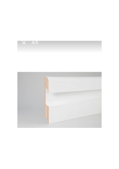 Led Kanallı Beyaz Süpürgelik Lake Pvc Süpürgelik 12 Cm Yüksekliğinde 14 Mm Kalınlığında 280 Cm Uzunluğundadır