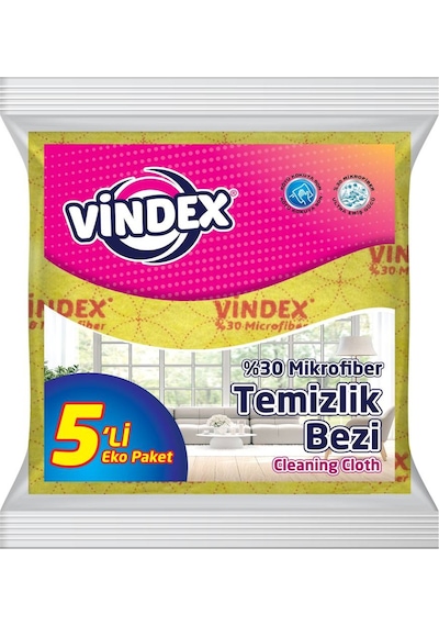 Vindex (%30 MİK) Temizlik Bezi 5'Li