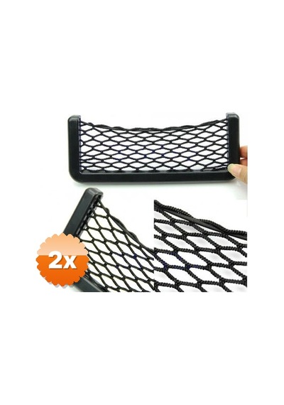2 Adet Telefon Tutucu Torpidoya Yapışan File 15 8 Cm Çok Renkli