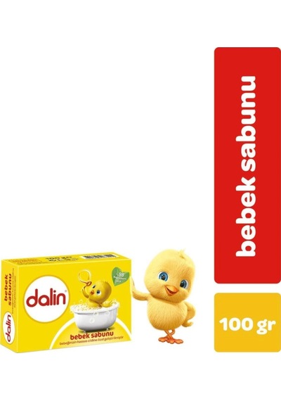 Dalin Bebek Sabunu 100 Gr x 10 Adet