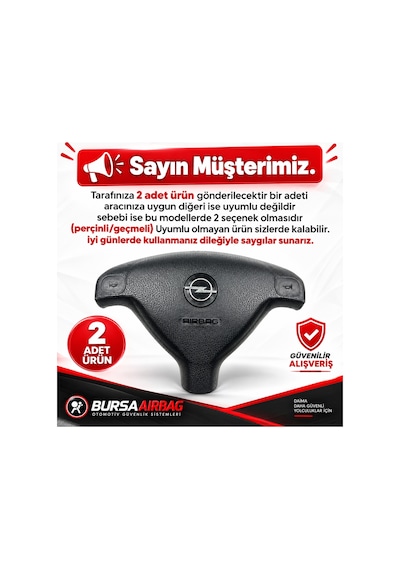 Opel Astra G 2002-2007 modeller arası geçmeli airbag kapağı ARMAS
