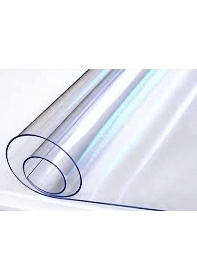 1.2 Mm Kalinlik 100 Cm En Şeffaf Kalın Pvs Masa Koruyucu Mika Masa Örtüsü 100 X 110