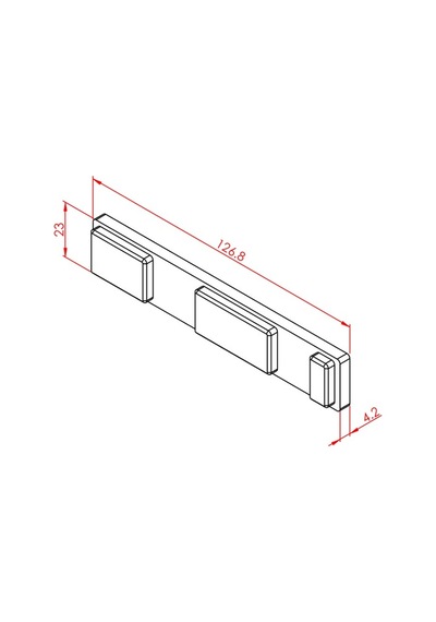 Doğuş Kalıp 23x127 Profil Kapağı