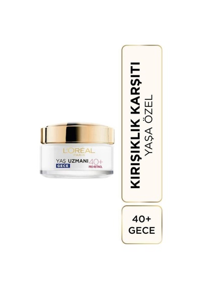 L'Oreal Paris  40+   Gündüz Bakım Kremi 50 ML + Gece Bakım Kremi 50 ML