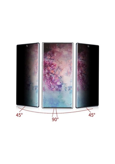 Samsung Uyumlu  Galaxy Note 10 Privacy Gizlilik Filtreli Hayalet Nano
