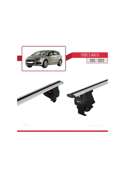 Ford S-max Iı 2015-2023 Arası İle Uyumlu Ace-4 Ara Atkı Tavan Barı Gri