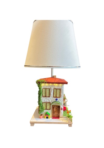 Cute Home Abajur Çok Renkli