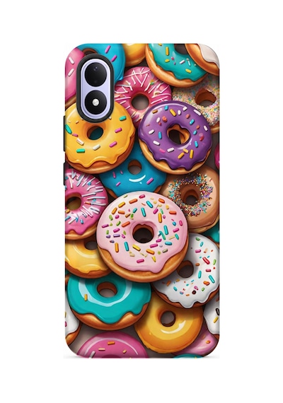 Kılıfland Xiaomi Redmi Note 17 5g Uyumlu Kılıf Boutique Baskılı Resimli Donut Pcode -031 Çok Renkli
