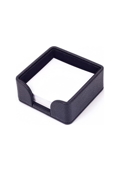 Turgut Office Felix Deri Notluk Siyah 10x10cm Genel