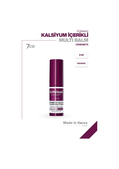 Kalsiyum İçerikli Kırışıklık Karşıtı Sıkılaştırıcı Multi Balm 9gr