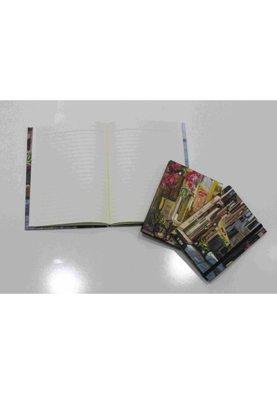 Ofset Kapak 96 Yaprak Ivory Lastikli Defter Çizgili