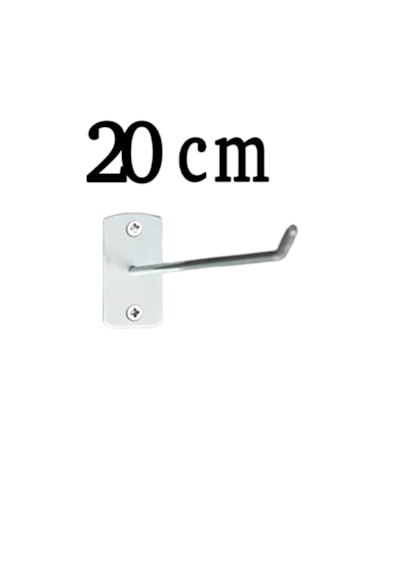 60 Adet 20 Cm Duvara Ve Suntaya Monte Kanca, Monteli Kanca Askı