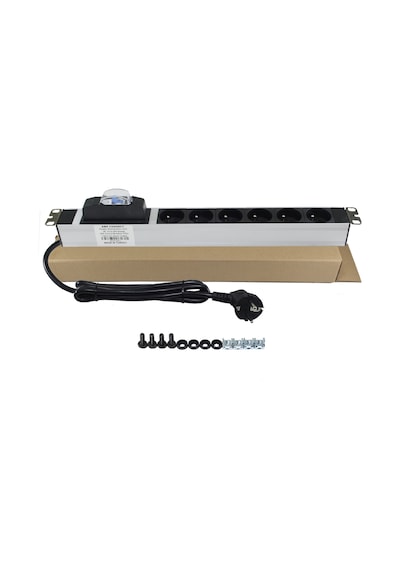 Amp Connect 19 İnç 1U 6 Çıkş Ups Fransız Otomatik Sigortalı