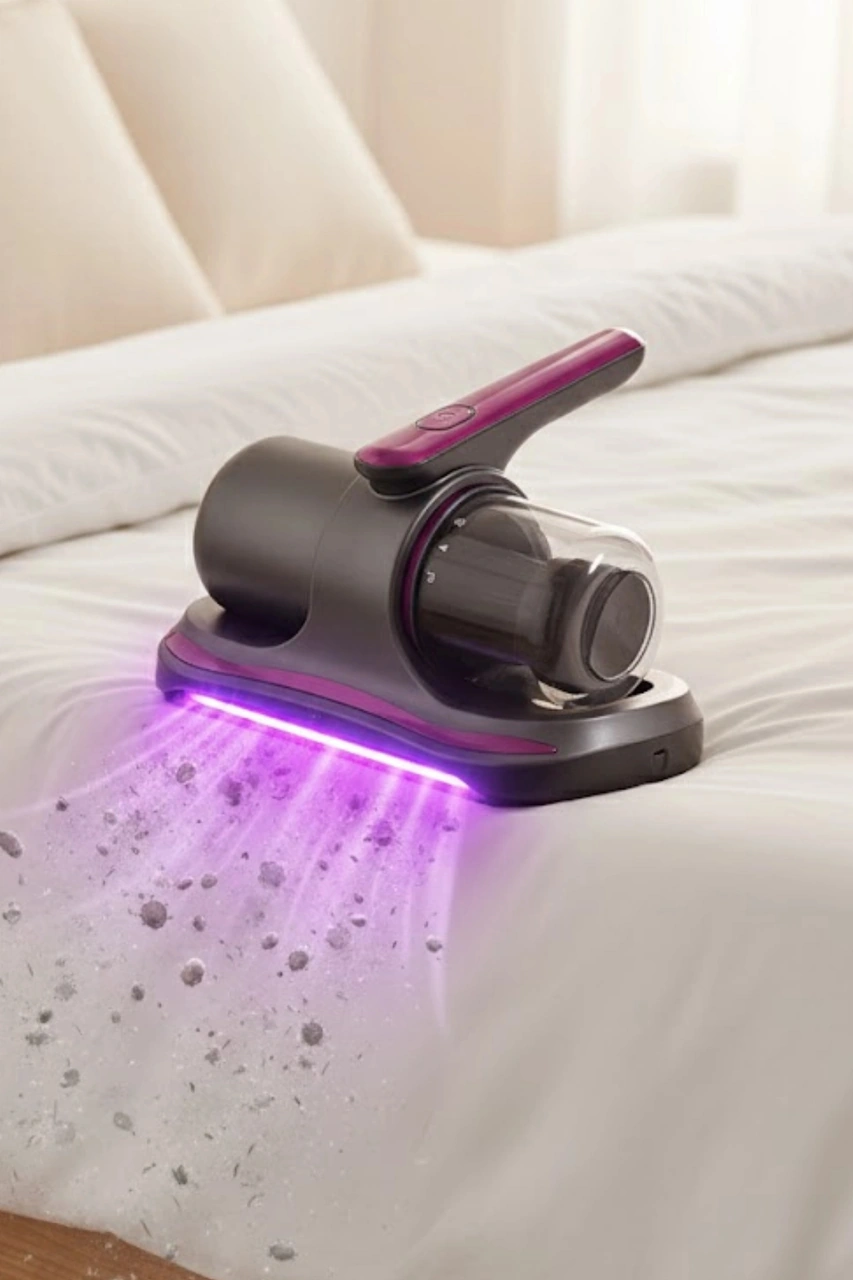 Glr G-168 Güçlü Akar Temizleyici Uv Işınlı El Tipi Yatak Ve Koltuk Hijyen Süpürgesi 100w, 12v Lit