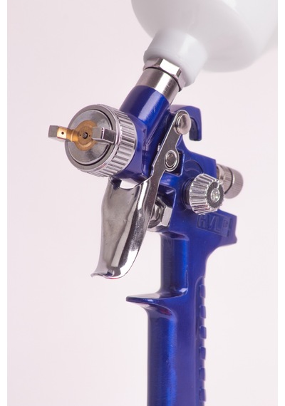 Spraytech H2000 Mini Rötüş Tabancası 0.8 MM. Havalı Profesyonel Üst Depo Boya Tabancası