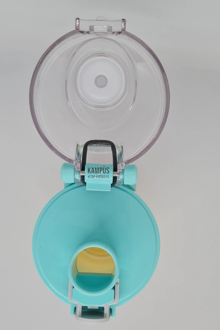 Cool-j Spring Sporcu 630cc Mavi-sarı Çift Renk Tritan Matara Sarı - Mavi