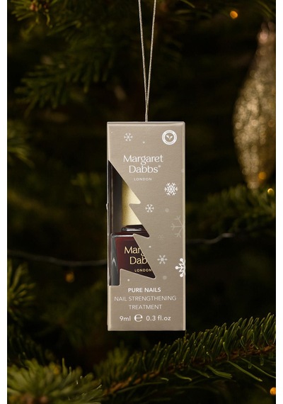 Pure Nail Strengthening Christmas Tree Bauble - The Liberty - Yılbaşı Özel Tırnak Güçlendirici Bordo Oje 9ml