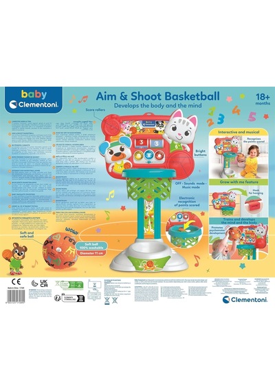 Baby Clementoni Basket Potası 17589