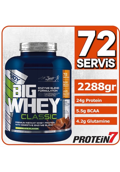 Bigjoy Big Whey Protein Tozu Classic 2376Gr - 4 Farklı Aroma