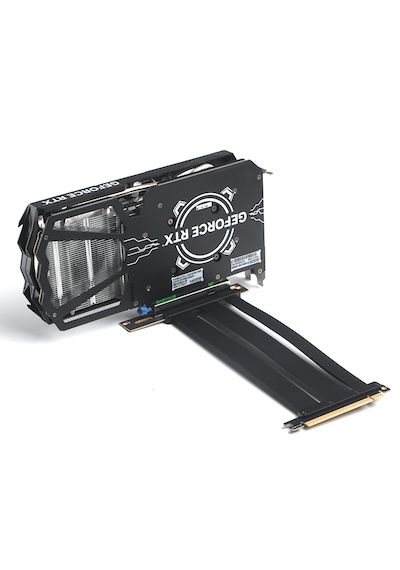 Dark Pcıe 5.0 X16, 90 Derece Açılı 20cm Yüksek Hızlı Gpu Riser Kablo DK CB PC5X16 Dark Pcıe 5.0 X16, 90 Derece Açılı 20cm Yüksek Hızlı Gpu Riser Kablo DK CB PC5X16