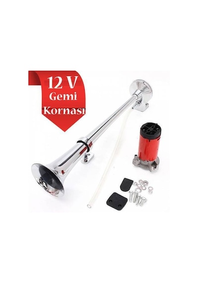 12V Marine Kompresörlü Gemi Yat Vapur Kornası