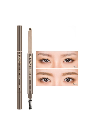 Missha Perfect Eyebrow Styler Uzun Süre Kalıcı Asansörlü Kaş Kalemi Light Brown