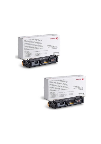 Xerox 106r04349 Siyah 2'li Toner Kartuşu 2x3000 Sayfa, Xerox B210 / B205 / B215