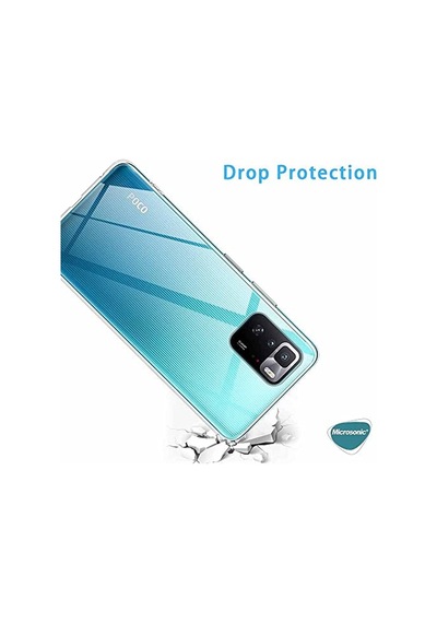 Xiaomi Poco X3 Gt İçin Kılıf Transparent Soft Beyaz Poco X3 Gt İle Uyumlu Kılıf - Şeffaf Diğer