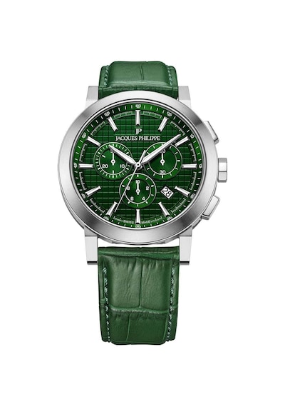 Jacques Philippe Jpqgc1713x6xs Erkek Kol Saati Ve Yedek Kordon Metalik Gri
